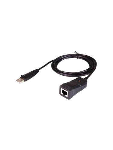 Конзолен адаптер ATEN UC232B, USB към RJ-45 (RS-232), 1.2 м кабел
