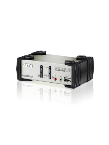 KVMP превключвател, ATEN CS1732B, 2-портов, PS/2-USB, VGA, Audio, OSD