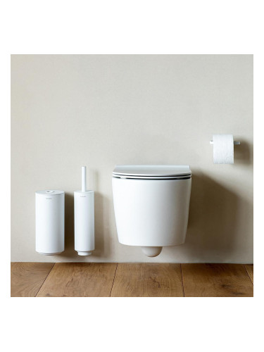 Комплект аксесоари за тоалетна Brabantia MindSet Mineral Fresh White 3 части