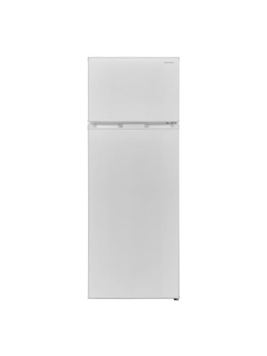Хладилник с горна камера Sharp SJ-TB01ITXWF , 213 l, F , Бял , Статична