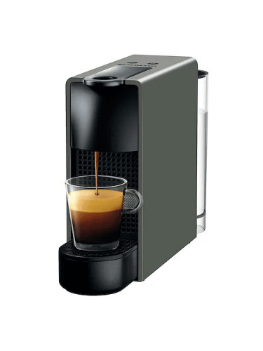 Кафемашина с капсули Nespresso Essenza Mini, 19 bar, 1260 W, Сив (XN110B10) +14 бр. смесени