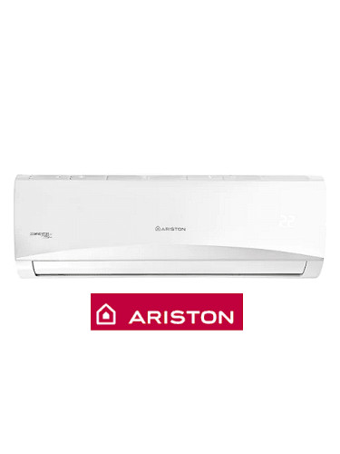 Климатик Ariston PRIOS 35 Wi-Fi, 12000 BTU, Клас A++, Функция за отопление, 2D Inverter, Follow me, R32, Бял