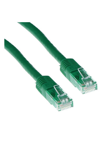 Мрежов пач кабел ACT U/UTP, CAT 6, RJ-45 - RJ-45, 0.5 m, Медни проводн