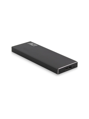 Чекмедже за твърд диск ACT AC1600, M.2 SSD, USB 3.2 Gen1, Черен