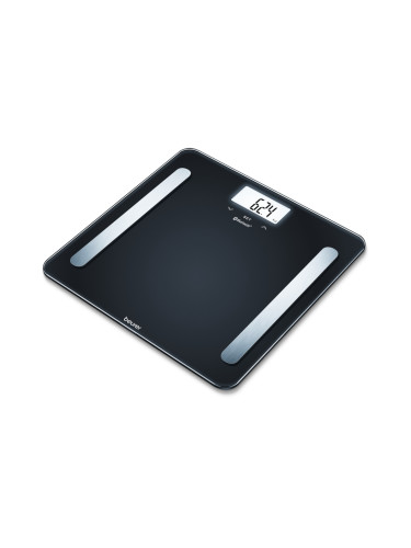 Везна Beurer BF 600 BT diagnostic bathroom scale in pure black, Weight