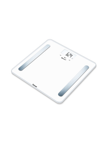 Везна Beurer BF 600 BF diagnostic bathroom scale in pure white, Weight