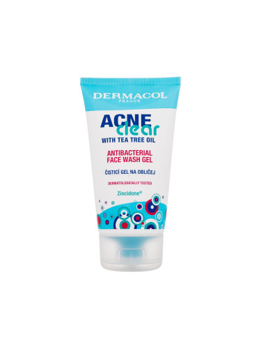 Dermacol AcneClear Antibacterial Почистващ гел за жени 150 ml