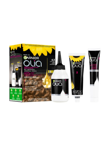 Garnier Olia Боя за коса за жени 60 g Нюанс 6,3 Golden Light Brown