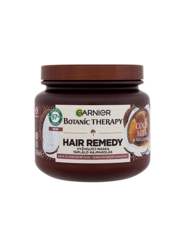 Garnier Botanic Therapy Cocoa Milk & Macadamia Hair Remedy Маска за коса за жени 340 ml