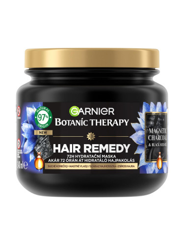 Garnier Botanic Therapy Magnetic Charcoal Hair Remedy Маска за коса за жени 340 ml