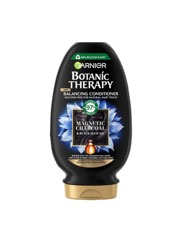 Garnier Botanic Therapy Magnetic Charcoal & Black Seed Oil Балсам за коса за жени 200 ml