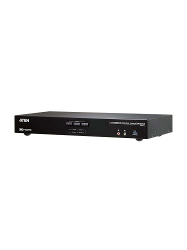 KVM превключвател ATEN CS1842-AT-G, 2 порта USB 3.0, За 2 HDMI монитор