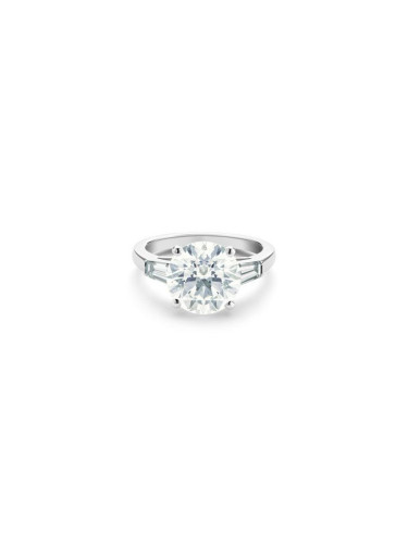 Годежен пръстен с 5.02ct. централен брилянт и 0.70ct. странични диаманти GIA сертификат