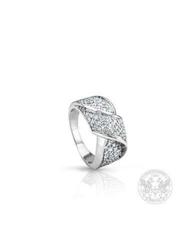 Диамантен пръстен с множество брилянти – 0,55ct. BR4111