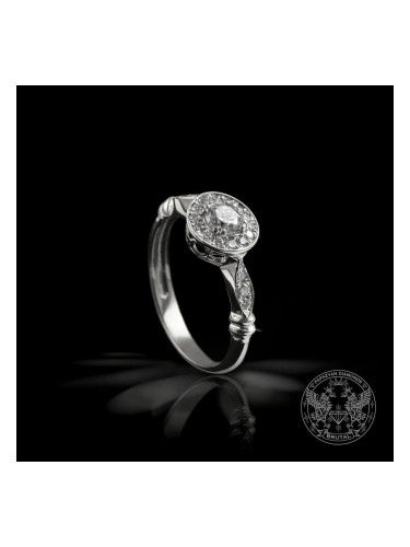 Годежен пръстен с диаманти BR8180