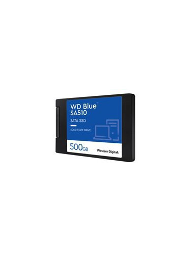 WD Blue SA510 SSD 500GB SATA III 6Gb/s cased 2.5inch 7mm internal sing