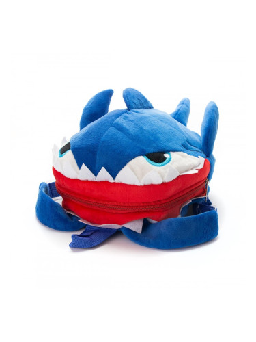Плюшена 3D раница акула