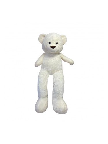 Плюшено мече с дълги крака Силвия, екрю, 100 см