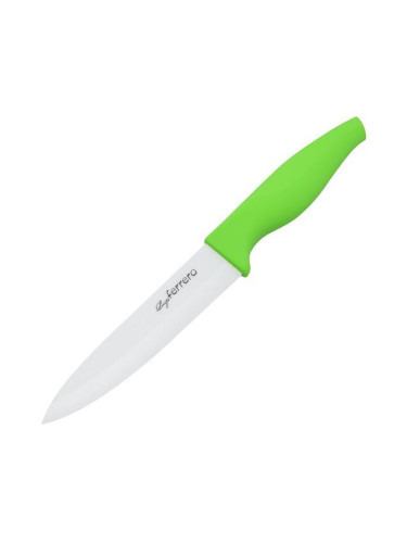 Нож Luigi Ferrero FR-1705C 13cm, керамичен, зелен