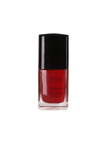 Gabriella Salvete Longlasting Enamel Лак за нокти за жени 11 ml Нюанс 24 Classic Red