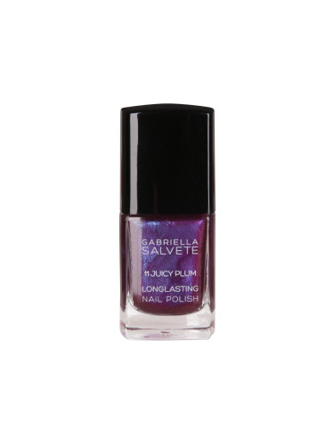 Gabriella Salvete Longlasting Enamel Лак за нокти за жени 11 ml Нюанс 11 Juicy Plum