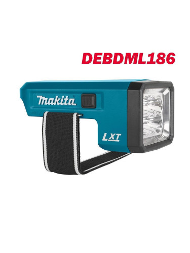 Фенер акумулаторен / LED лампа Makita DEBDML186, 14.4V/18V, LXT, 500 lx осветеност