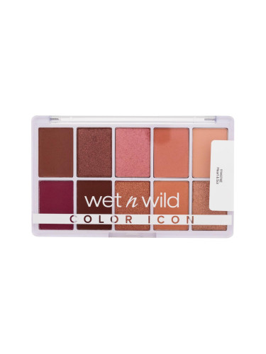 Wet n Wild Color Icon 10 Pan Palette Сенки за очи за жени 12 гр Нюанс Heart & Sol