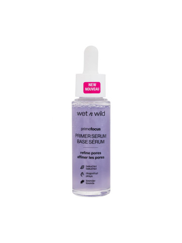 Wet n Wild Prime Focus Primer Serum Refine Pores Основа за грим за жени 30 ml