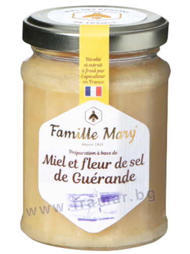 ПЧЕЛЕН МЕД С МОРСКА СОЛ 230 г FAMILLE MARY