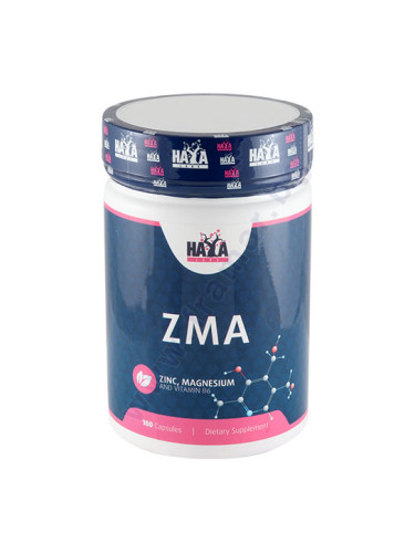ХАЯ ЛАБС ZMA - ЦИНК + МАГНЕЗИЙ + B6 капсули * 180