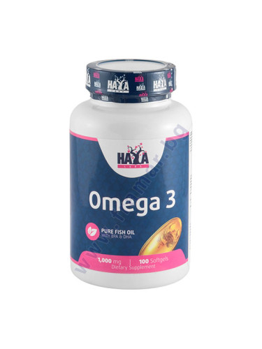 ХАЯ ЛАБС ОМЕГА 3 дражета 1000 мг * 100