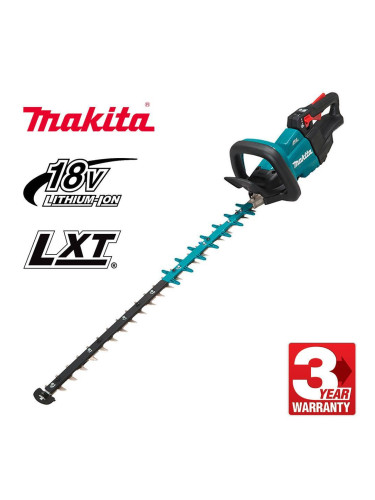 Храсторез акумулаторен Makita DUH601Z, 18V, LXT, 60 см нож, без батерия и зарядно