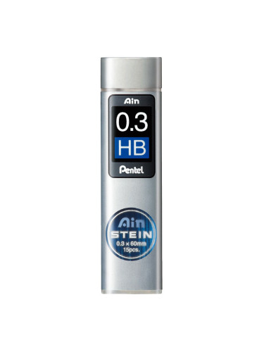 Графити Pentel Ain Stein HB 0.3 мм оп.15
