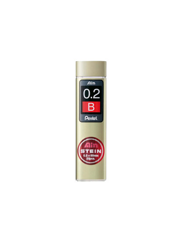 Графити Pentel Ain Stein B 0.2 мм оп.20