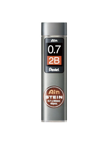 Графити Pentel Ain Stein 2B 0.7 мм оп.40