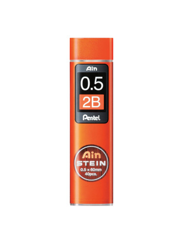 Графити Pentel Ain Stein 2B 0.5 мм оп.40