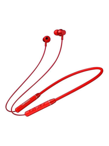 Безжични слушалки - Lenovo QE03-Red