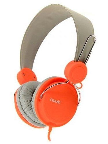 Кабелни слушалки - Havit H2198d-Orange