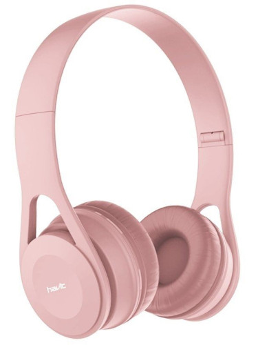 Кабелни слушалки - Havit H2262D-Pink