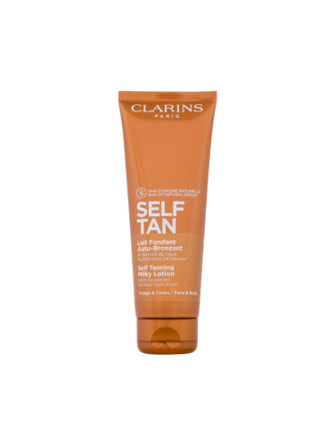 Clarins Self Tan Milky-Lotion Автобронзант за жени 125 ml