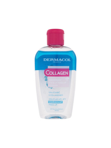 Dermacol Collagen+ Waterproof Eye & Lip Make-up Remover Почистване на грим от очите за жени 150 ml