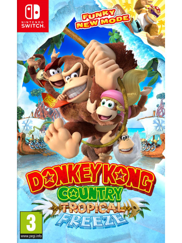 Игра Donkey Kong Country: Tropical Freeze за Nintendo Switch