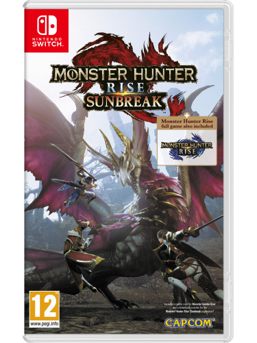 Игра Monster Hunter Rise + Sunbreak Expansion за Nintendo Switch