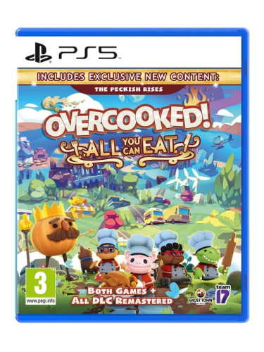 Игра Overcooked: All You Can Eat за PlayStation 5