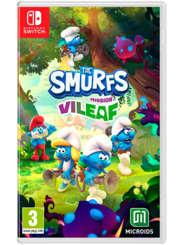 Игра The Smurfs: Mission Vileaf за Nintendo Switch