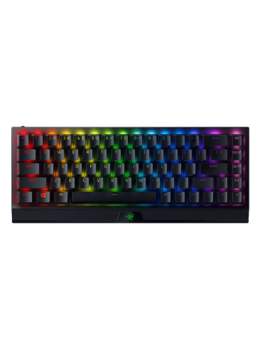  Механична клавиатура Razer - BlackWidow V3 Mini HyperSpeed, Green, черна