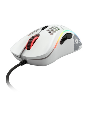  Гейминг мишка Glorious - Odin Model  D, оптична, Matte white