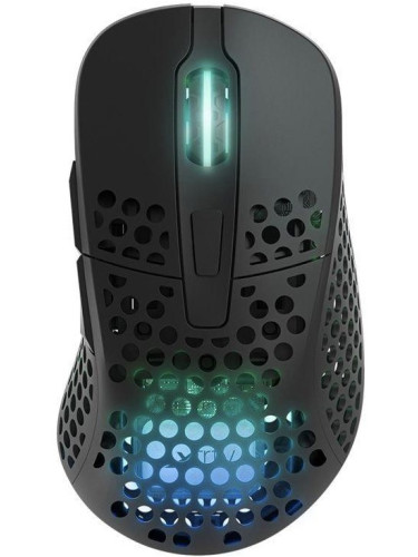  Гейминг мишка Xtrfy - M4, оптична, безжична, черна