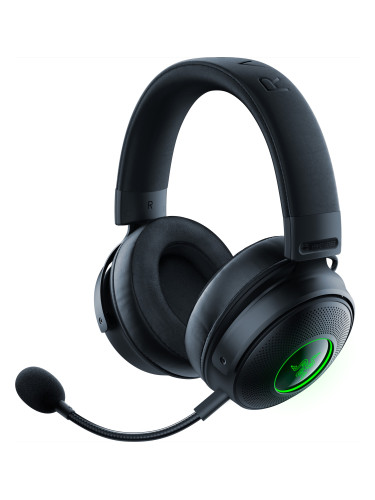  Гейминг слушалки Razer - Kraken V3 Pro, безжични, черни