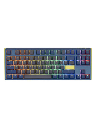  Механична клавиатура Ducky - One 3 Daybreak TKL, MX Silver, синя